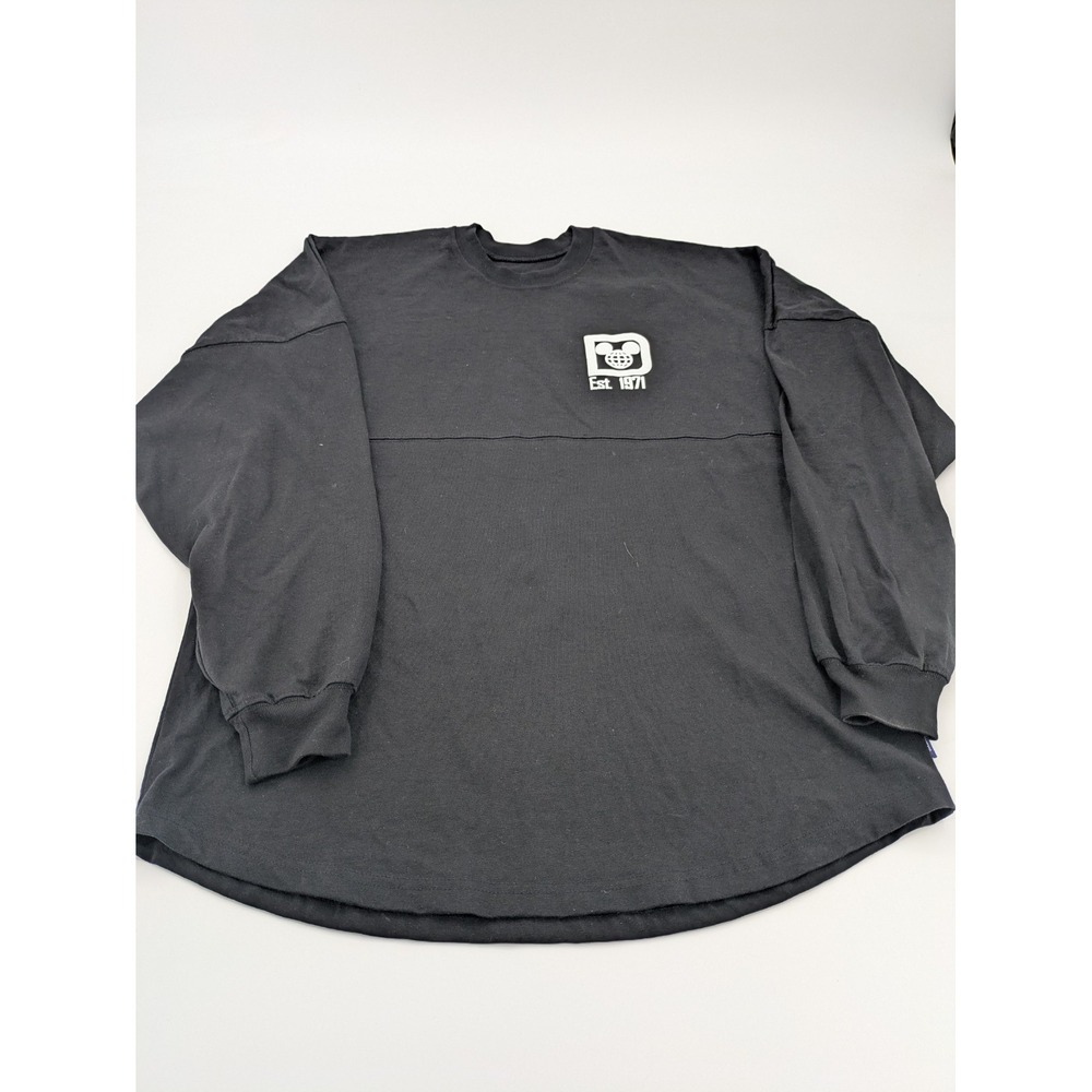 Disney Parks Mickey Mouse Spirit Jersey M Black Authentic Walt Disney World‎
